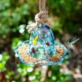 thumbnail image 3 of PRETXORVE Bird Feeder, Glass Bird Feeder Garden Ornament Bird Feeders Garden Decorations Courtyard Bird Feeders Outdoor Hummingbirds Bird Feeders, 3 of 7