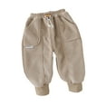 thumbnail image 3 of Esaierr 5 Months-5 Years Boys Girls Sweatpants for Toddler Baby,Fall Winter Outdoor Sweat Pants Bottoms,Solid Color Casual Trousers Infant Elastic Cuffs Joggers Pants, 3 of 8