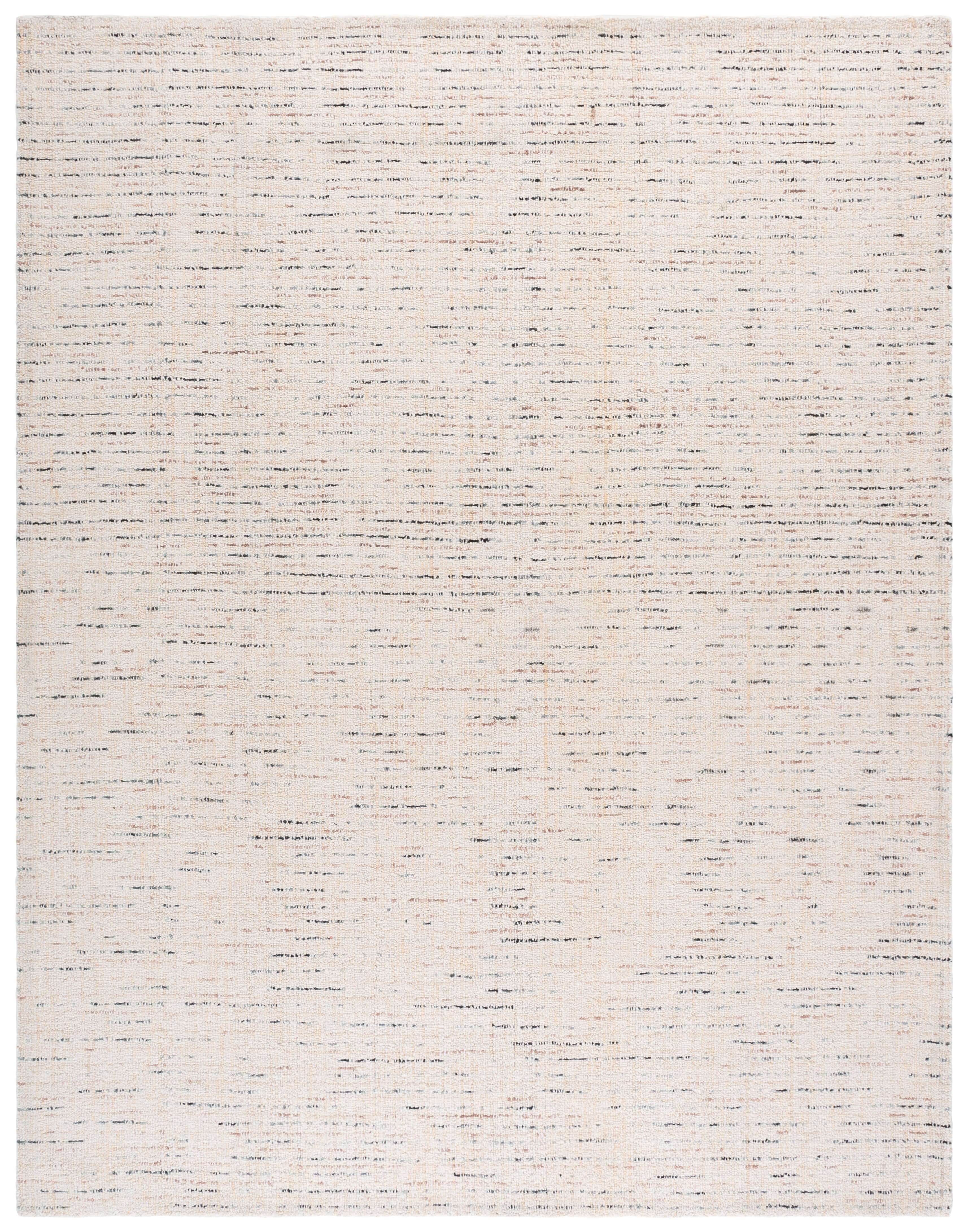 Safavieh Abstract Delia Distressed Wool Area Rug, Ivory/Blue, 11' x 15'