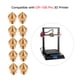 thumbnail image 5 of 10 Uds extrusora de impresora 3D boquilla de latón 0,4 mm impresora Hotend Compatible con impresora Abanopi  Boquilla, 5 of 6