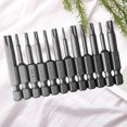 thumbnail image 1 of IFANLANDOR 12Pcs Impact Driver Bits Solid Plum Clubs Assorted Color For Drill Maintenance, 1 of 4
