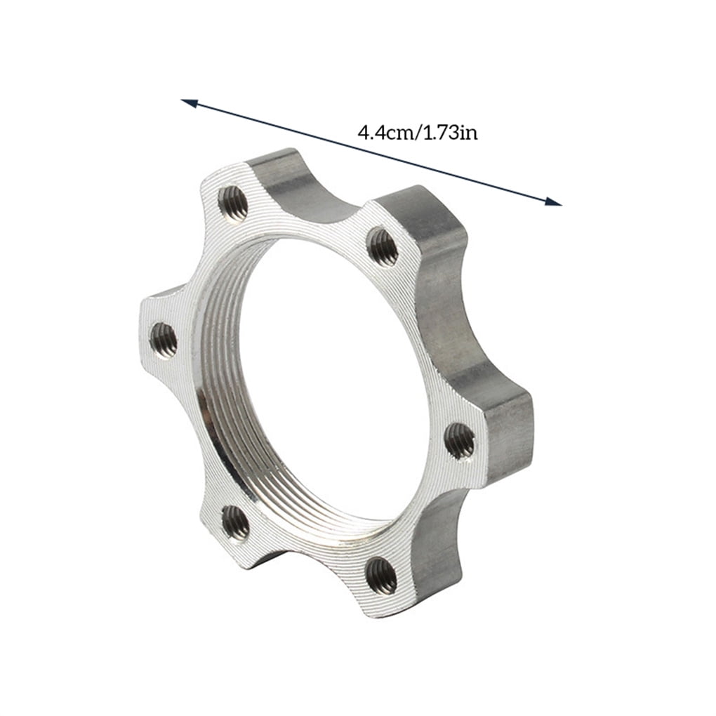Conversion de Disque de Moyeu Fileté 44mm/48mm en Aluminium pour Siège, Disque de Frein, Adaptateur de Rotor, Accessoires de Route en Alliage d'Aluminium 44MM