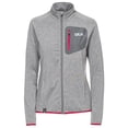 thumbnail image 1 of Trespass - Chaqueta de manga larga con cremallera completa modelo Darby para mujer (Gris piedra), 1 of 3