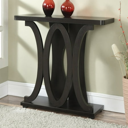 Convenience Concepts Newport Hailey Console Table, Espresso