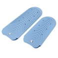 thumbnail image 3 of Sarapandan 2pcs Heat Resistant Silicone Pouch Heat Shield Flat Iron Holder Cover for Hair StraightenerBlue, 3 of 7