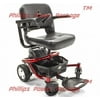Golden Technologies - LiteRider Envy - Compact Power Chair - Red - PHILLIPS POWER PACKAGE TM - $500 VALUE