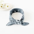thumbnail image 2 of IYYVV Unisex Paisley Printed Scarf Fashion Comfortable Bandanas Soft Breathable Handband 19 Inches Gray, 2 of 3