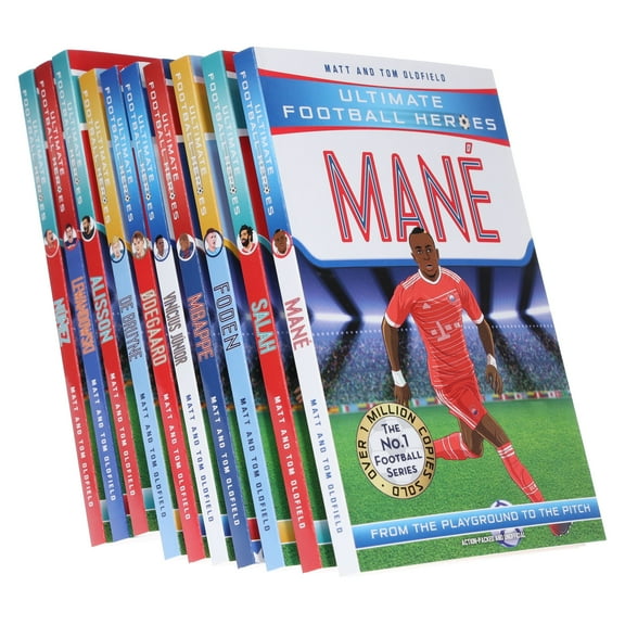 Ultimate Football Heroes Series 2 by Matt & Tom Oldfield 10 Books - Ages 7-12 - Paperback