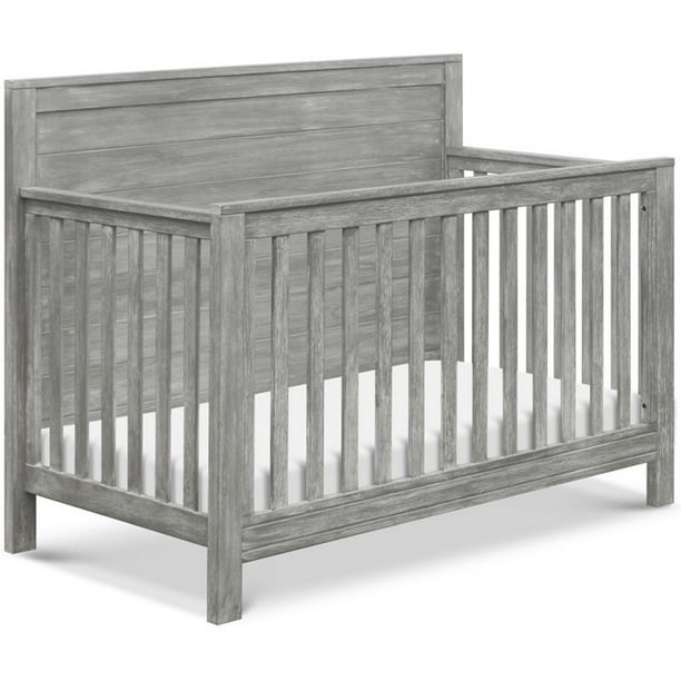 DaVinci Fairway Solid Wood 4in1 Convertible Crib in Cottage Gray