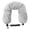 Grey, variant on BIMZUC Multifunctional U-Shaped Portable Stuffable Travel Neck Pillow with Storage Bag, Plush Support for Flying and Camping, Soft Material, Black (7.09 inches / 18 cm)