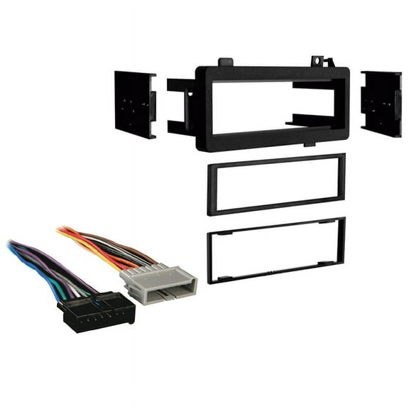 Fits Plymouth Neon 1995-1999 Single DIN Stereo Harness Radio Install Dash Kit