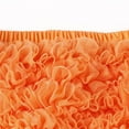 thumbnail image 6 of Yindaity Baby Diaper Covers for Girls Baby Girls Diaper Covers Bloomer Mesh Ruffled Tiered Bloomers Elastic Briefs Cute Cotton Baby Girl Shorts(Orange,6-15 Months), 6 of 6