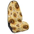 thumbnail image 2 of Uourmeti 1 Pack Car Seat Cover Towel Seat Cover Easy Install, Compatible with Van Truck Seat Car Interior Plush Microfiber Sunflower Theme, 2 of 7