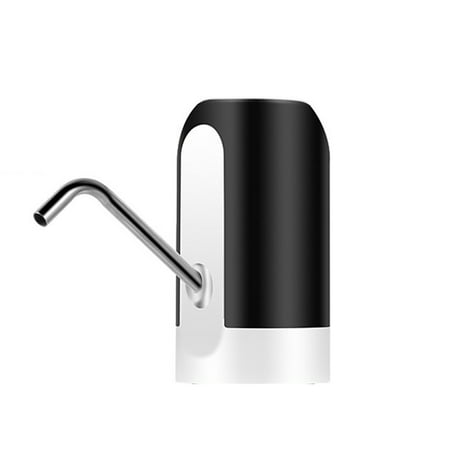 

Jocestyle Mini Barreled Water Bottle Electric Pump Automatic Water Dispenser (Black)
