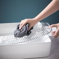 thumbnail image 3 of Durable Pet Material Washing Board Hand Washing Board Translucent Gray Laundry Hand Washing Board Durable Stable Easy to, 3 of 5