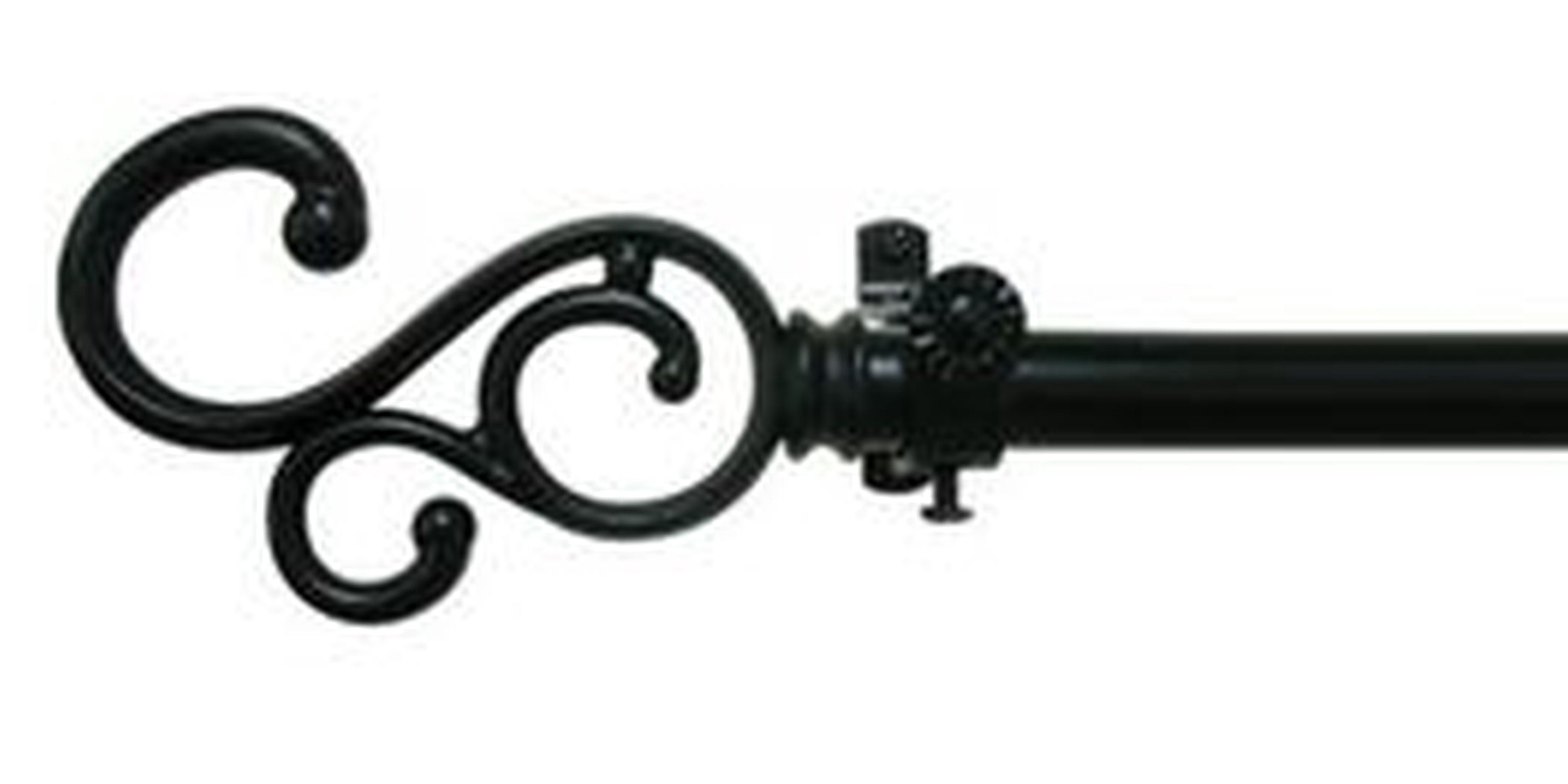 Rod Trellises Traditional Elegance Decorative Rod & Finial Trellis 28-48 - Walmart.com