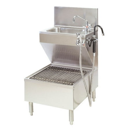 IMC Teddy Combination 21'' x 26'' Double Hand and Mop Sink with Faucet
