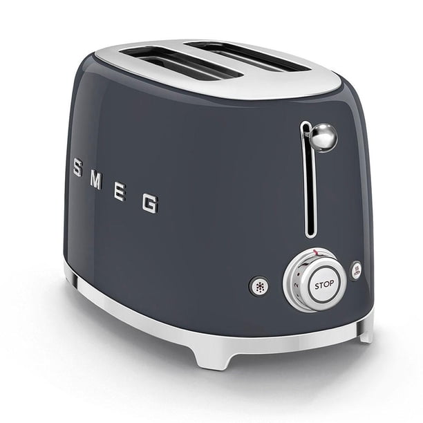 Tostador Smeg 2 Rebanadas Interfaz multifunción color Gris