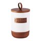 thumbnail image 5 of Tarro de almacenamiento, soporte para tarro sellado, decoración con tapa de madera, recipiente hermético, botella de sal para encimera, regalos, casa Café, 5 of 9