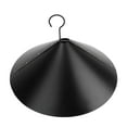 thumbnail image 4 of Flapper Professional Galvanized Steel Prevents Stealing Baffle For Bird Feeder Black Rod Style With High And Short Fixed Clips Backyard Birding Wildlife, 4 of 8