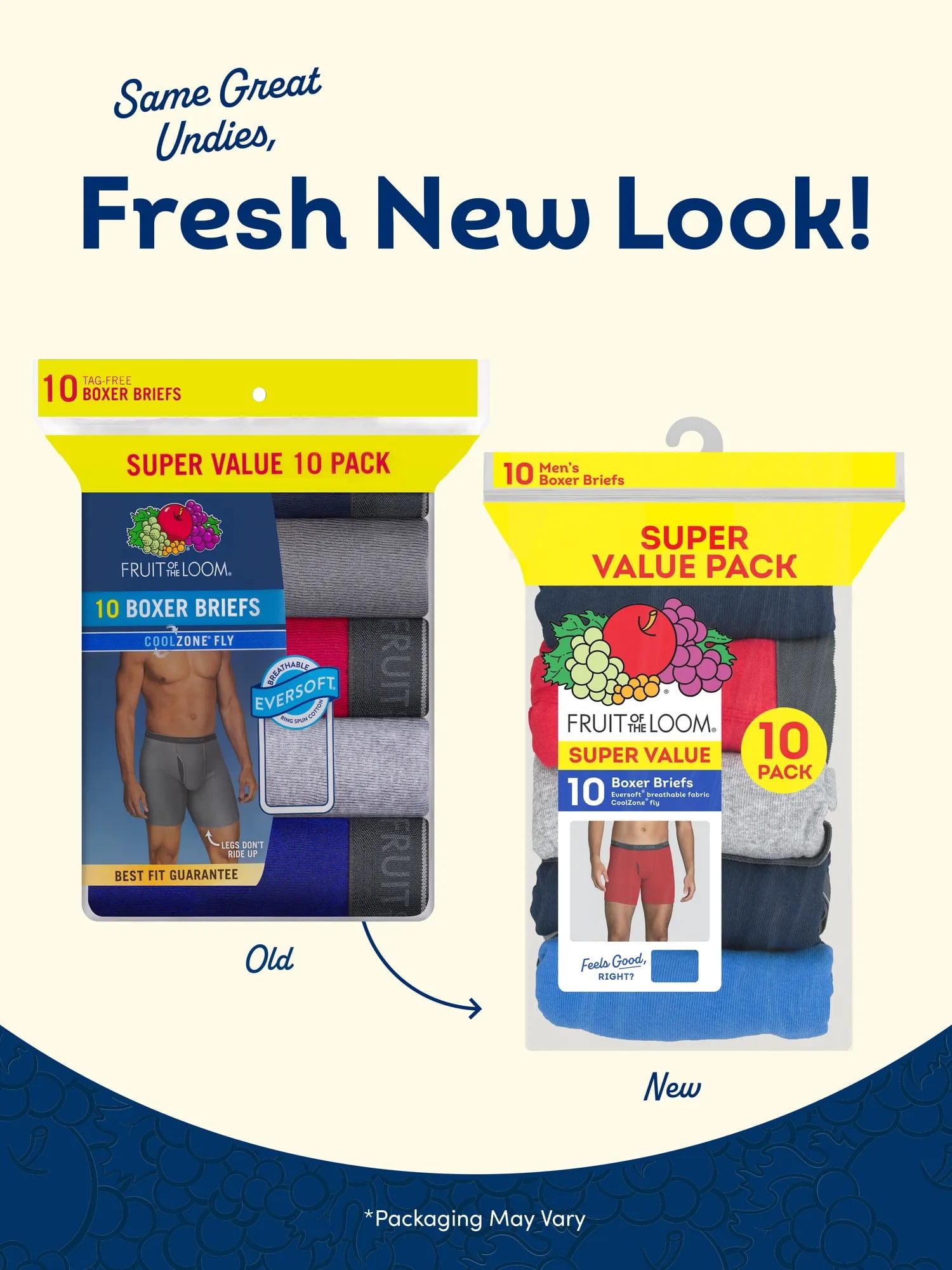 Fruit of the Loom Men's CoolZone Boxer Briefs, Moisture‑Wicking