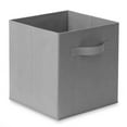 thumbnail image 2 of Casafield Set of 6 Fabric Storage Cube Bins, Gray - 11" Collapsible Foldable Cloth Baskets for Shelves and Cubby Organizers, 2 of 8