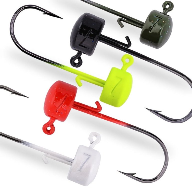 bass fishing hooks walmart Afmivs Worm for Hooks, 110pcs Bass Hooks Fishing, 6 Sizes Fishing Hooks Freshwater, Eagle Claw Hooks #1 1/0 2/0 3/0 4/0 5/0 Black High Carbon Steel with Portable Plastic Box : Sports & Outdoors you can definitely increase the chance of catching fish 1pcs Bass Hooks, Size: 20,