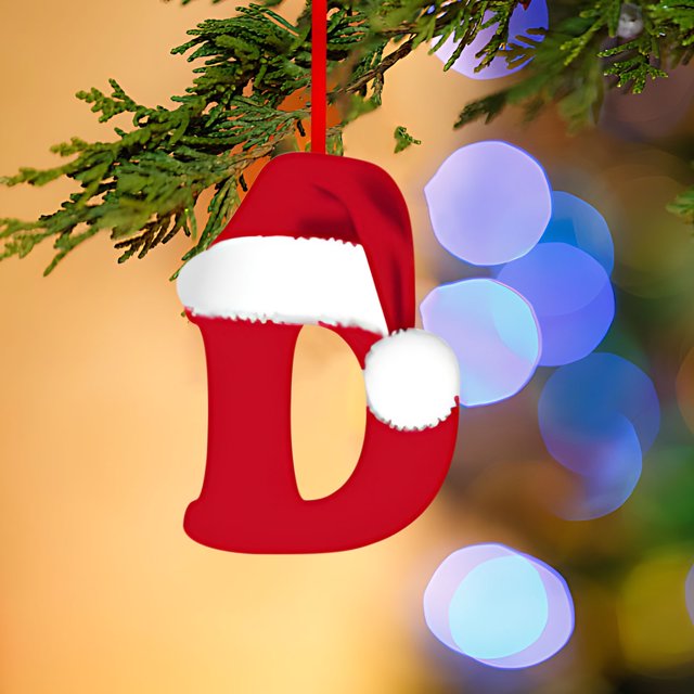 LSLJS Christmas Ornaments Acrylic Christmas 26 Letter Decorated Christmas Tree Hanging Decorated Home Decoration Pendants Christmas Hanging Decorations