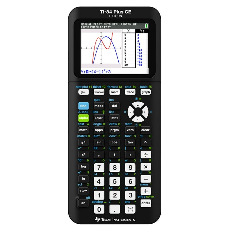 オフィス用品 Texas Instruments TI 84 Plus CE Texas Instruments TI-84 Plus CE Graphing Calculator for