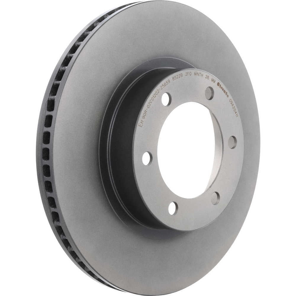 Brembo 09.A204.11 BRAKE ROTORS Fits select: 2003-2009 TOYOTA 4RUNNER SR5/SPORT, 2003-2009 LEXUS GX 470