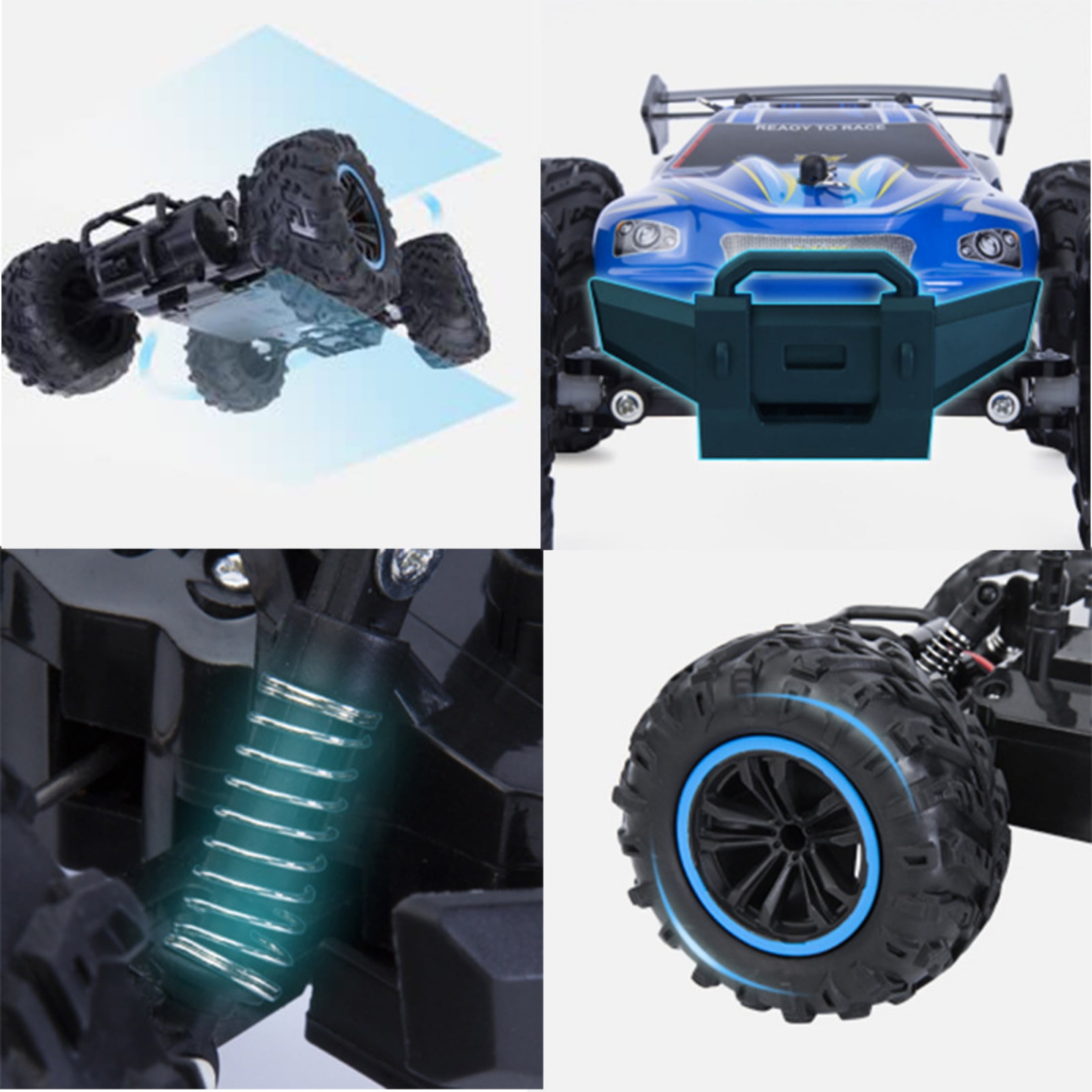 New Bigfoot Off road Remote Control Vehicle High Speed Drift Vehicle 1:18 Pickup Racing Car
