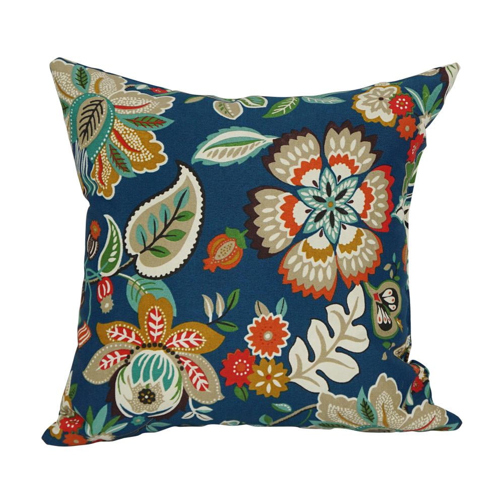 17-inch Square Solid Polyester Outdoor Throw Pillows (Set of 2) 9910-S2-REO-64