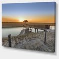 thumbnail image 2 of Watchtower at North Sea Dunes - Landscape Canvas Art Print, 2 of 4