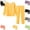 Saffron, variant on YOUYEDIAN Base Layer Foy Boys Warm 2 Piece Fleece Lined Thermal Underwear Set Fall Winter Long Sleeve Crewneck Tops Kids Comfy Soft Pants