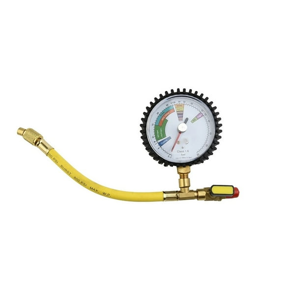 Nitrogen Pressure Tester Air Conditioner HVAC Systems Cold Test Table Regulator For R134a R22 R407C R410A Pressure Gauge Tools ,Corrosion Resistance