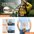thumbnail image 6 of Portable Waist Clip on Fan Hanging Cooling Fan USB Rechargeable Power Bank Fan, 6 of 20