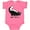Hot Pink, variant on Inktastic Animals Cute Skunk Fart Kitty Boys or Girls Baby Bodysuit