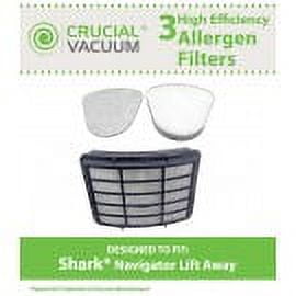 2-Pack Replacement Belts For Shark Navigator DLX & ADV Vacuums - Fits NV70, NV60, LA301, LA322 Models
