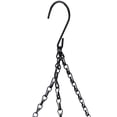 thumbnail image 4 of Mainstays 16in Round Metal Hanging Basket with Coconut Fiber Liner, 4 of 7