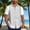 Gray, variant on Casual Shirts for Men Breathable Summer Tees Extend Size Button Down Tops for Date Night