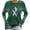 Green-tunic tops for women, variant on Hilenly Breast Cancer Shirts for Women Long Sleeve Pink Ribbon Graphic Crew Neck Sweatshirts Cancer Awareness Gift Pullover Tops
