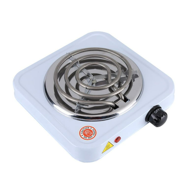 Electric Stove,1000W Stainless Steel electric stove burners, Portable  Single Tube burners for cooking, Kitchen Supplies Easy to Clean  Multifunction