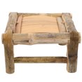 thumbnail image 4 of Shisuyan Comfortable Low Bench Small Low Stool Bathroom Anti-slip Stool Bamboo Stool, 4 of 9