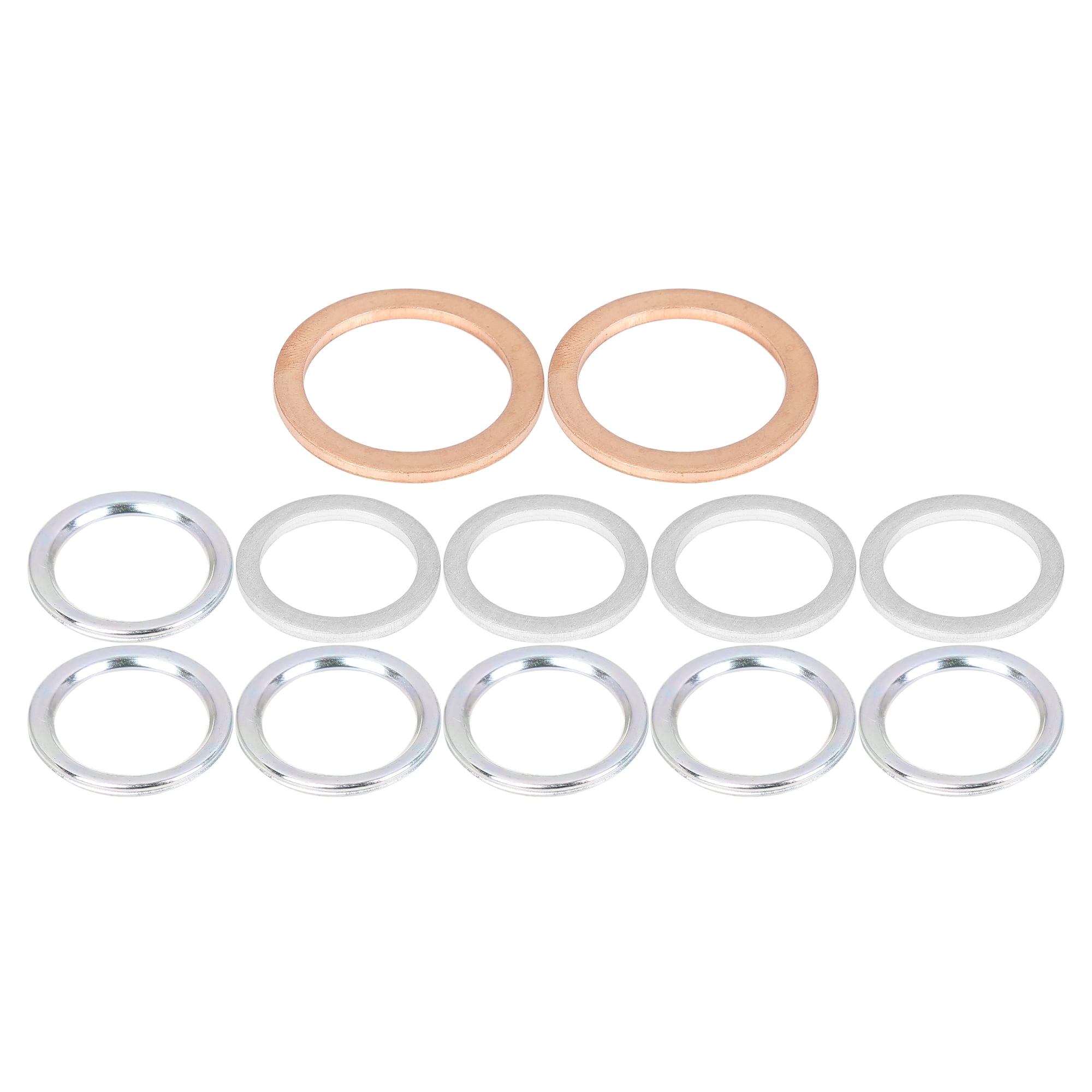Replaces # 90430-18008 12157-10010 90430-24003 Pack of 6 Vautoparts Transfer and Differential Fill/Drain Plug Front Rear Crush Washers Gasket for Toyota Prius Corolla Tacoma Camry Replaces # 90430-18008 12157-10010 90430-24003 Pack of 6 Vautoparts Transfer and Differential Fill/Drain Plug Front Rear Crush Washers Gasket for Toyota Prius Corolla Tacoma Camry