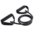 thumbnail image 2 of Tubo de banda de resistencia de cuerda para hacia arriba de Yoga resistencia de 15 lbs con mangos de espuma para entrenamiento de Fitness en el Negro Baoblaze Cuerda de yoga, 2 of 8