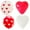 multicolor, variant on MXTPOV 43pcs Balloons, Heart Balloons, White Red Balloons for Birthday Wedding Party, Valentines Day Decorations, Christmas Balloons, Happy Birthday Balloon, Home Decor