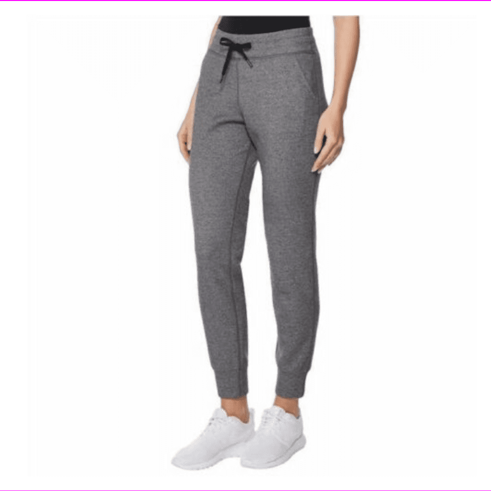 32D - 32 Degrees Heat Ladiesâ Tech Fleece Jogger pant XL/Marl HT Black - Walmart.com - Walmart.com