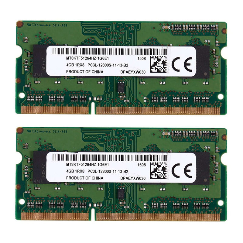 gerningsmanden metal bevæge sig 2X,2GB 4GB DDR3 1600Mhz 1333Mhz SO-DIMM DDR3L DDR3 1.35/1.5V Memory Ram  Memoria Sdram for Laptop Notebook(4GB/1600) - Walmart.com