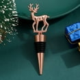 thumbnail image 4 of Food Grade Zinc Alloy Wine Preserver Champagnes Bottle Cork Stopper for Home, 4 of 15