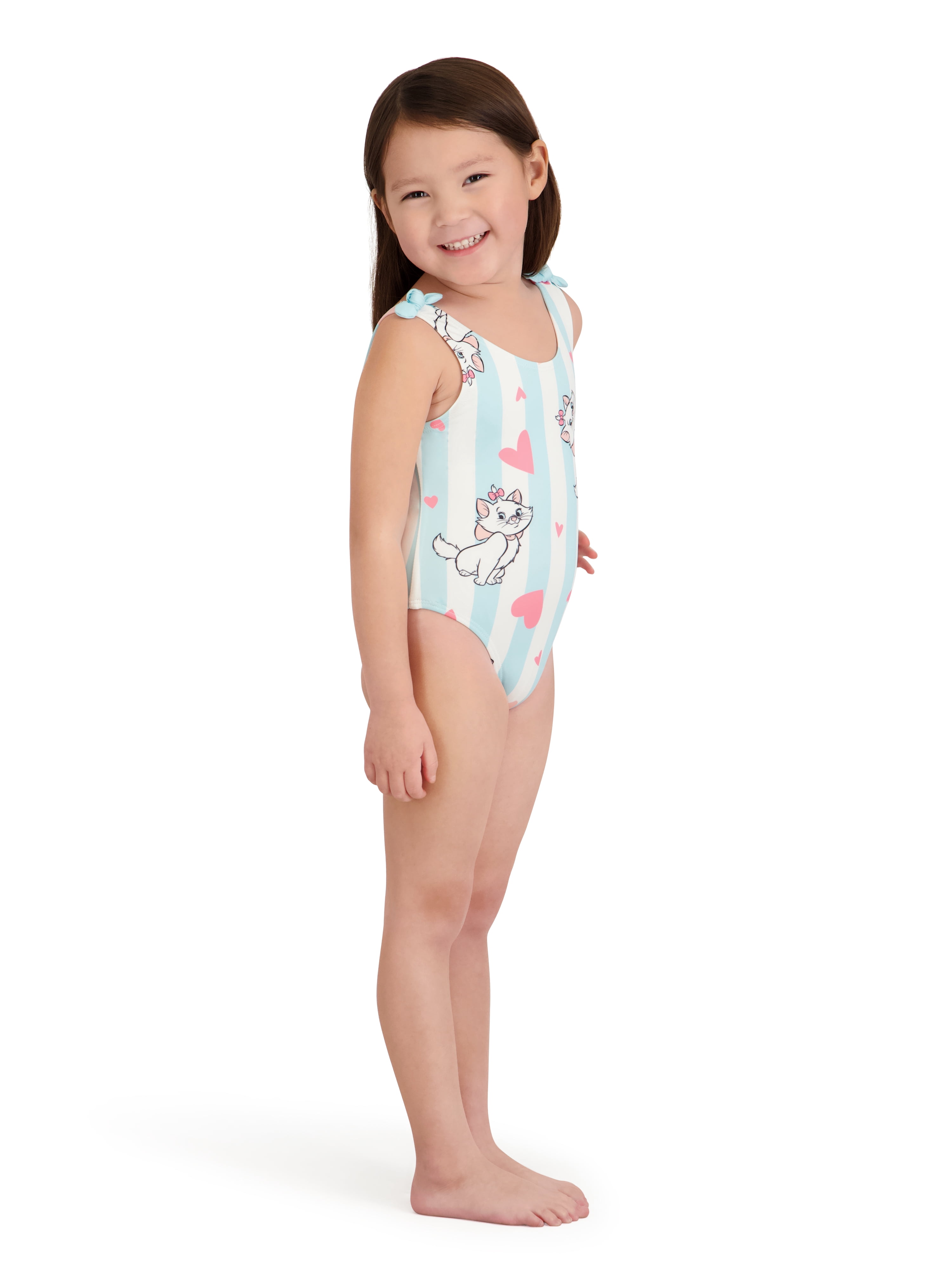 Marie The Aristocat Toddler Girl One-Piece Swimsuit, Sizes 12 Months-5T